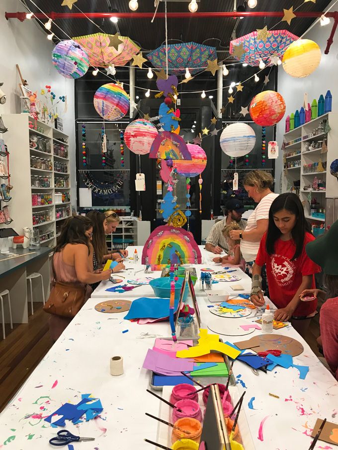 Art Workshops + Studio Peek + First Friday